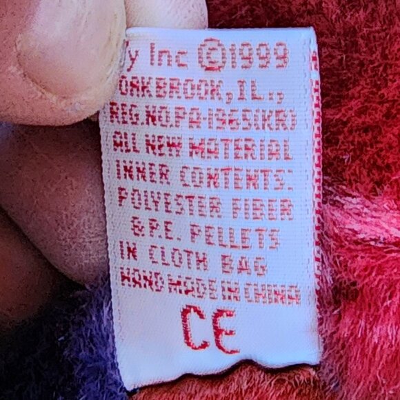 NWT Ty Beanie Buddies Collection "Lizzy" The Multicolored Lizzard Stuffed Animal - Picture 9 of 16